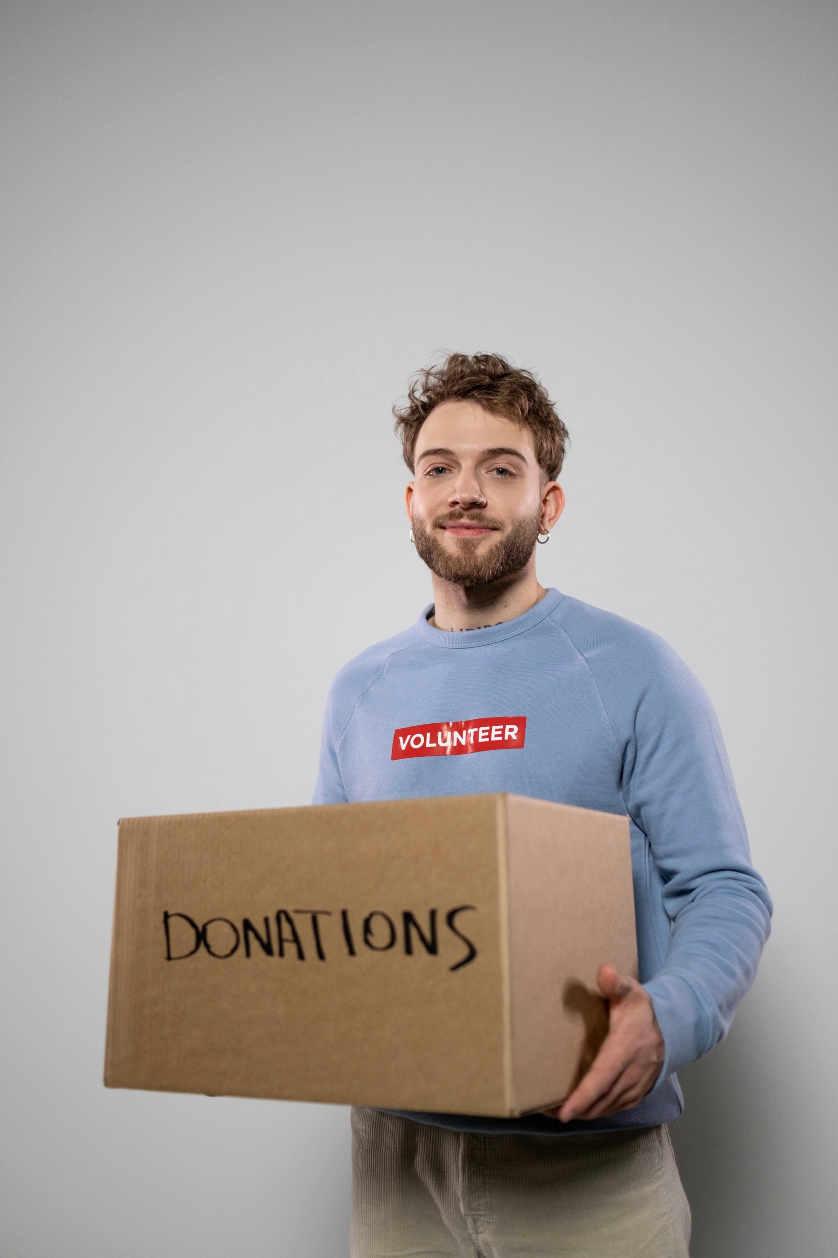 Man holding a box